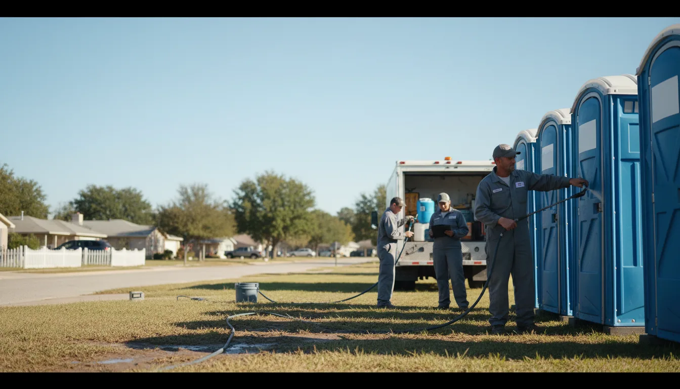 Long-Term Portable Toilet Rental in Winnebago, WI near me